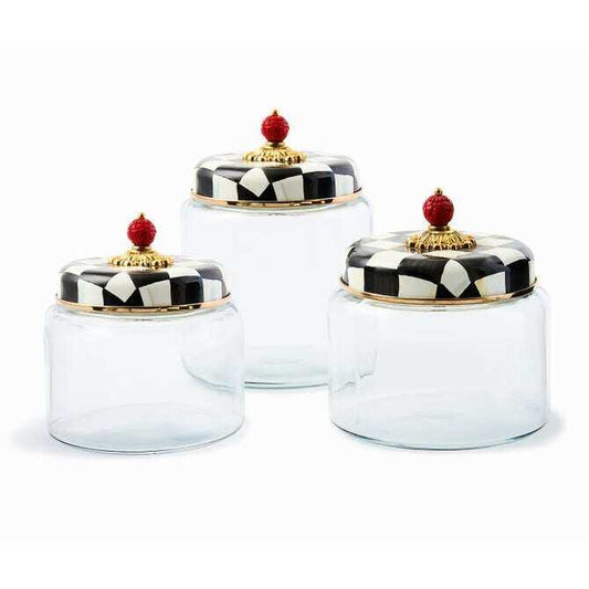 Courtly Check Kitchen Canisters